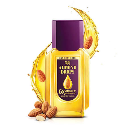 Bajaj Almond Drops Non-Sticky Hair Oil - 95 ml